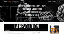 Desktop Screenshot of forum-steroids.com