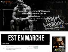 Tablet Screenshot of forum-steroids.com